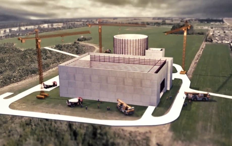 Дизайн-макет блока №3 АЭС «Атуча» в Аргентине