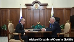 Встреча Путина и Чемезова